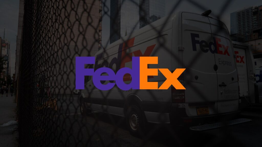 Fed Ex - Blue Tangerine