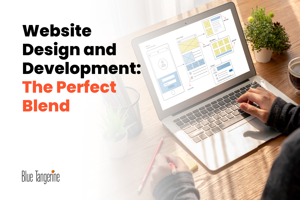 website design and development the perfect blend