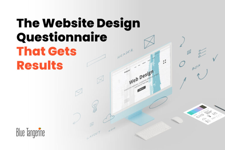 the website design questionnaire that gets results