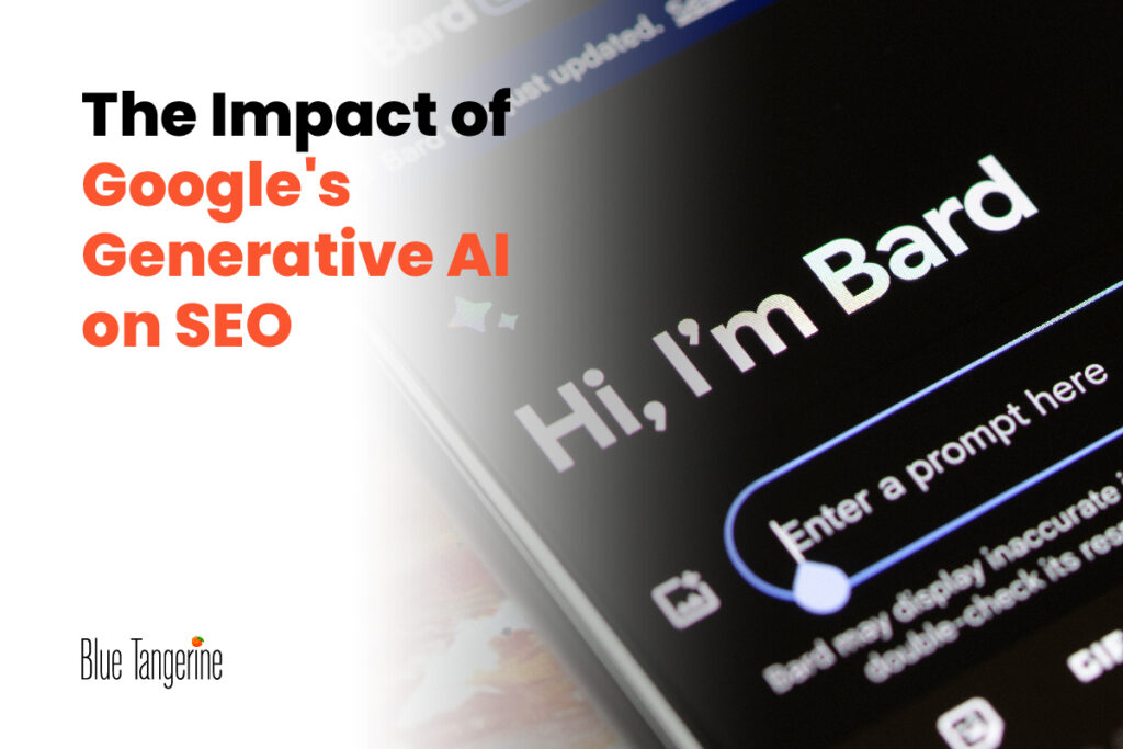 How Generative AI For SEO Is Changing Game | Blue Tangerine
