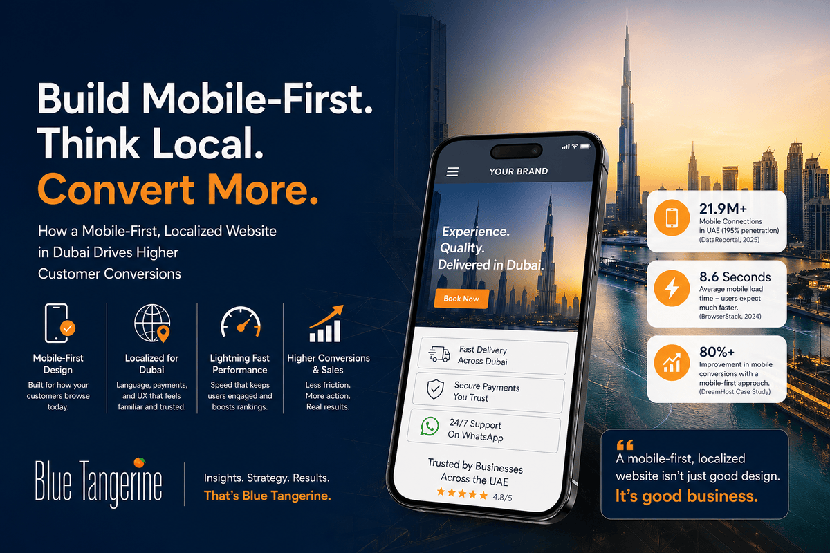 mobile first website design