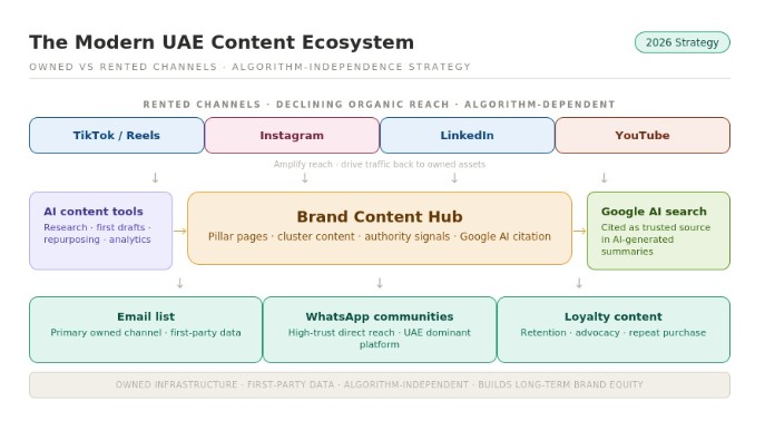 modern UAE content ecosystem - Blue Tangerine modern UAE content ecosystem