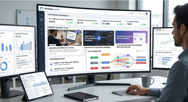 AI personalization website design - Blue Tangerine AI personalization website design