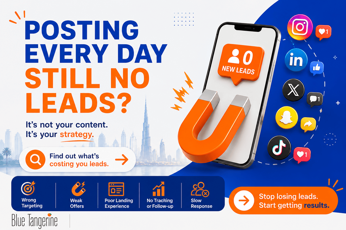 how to generate leads from social media in Dubai, UAE